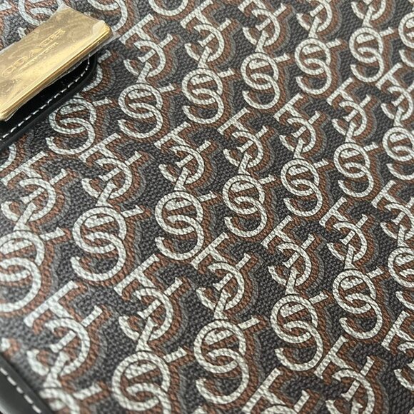 Coach City Tote Bag With Coach Monogram Print - Picture 2 of 6